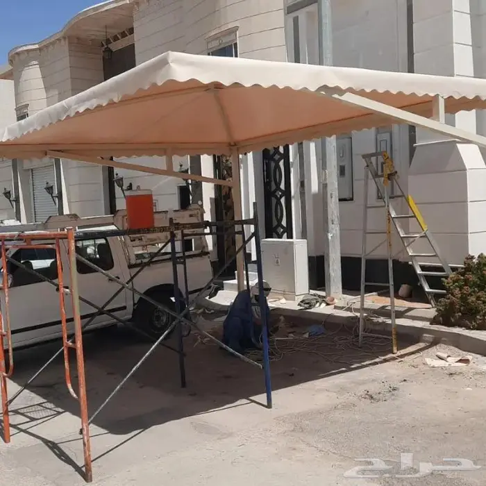 مظلات وسواتر وألمنيوم وأعمال حداده 5