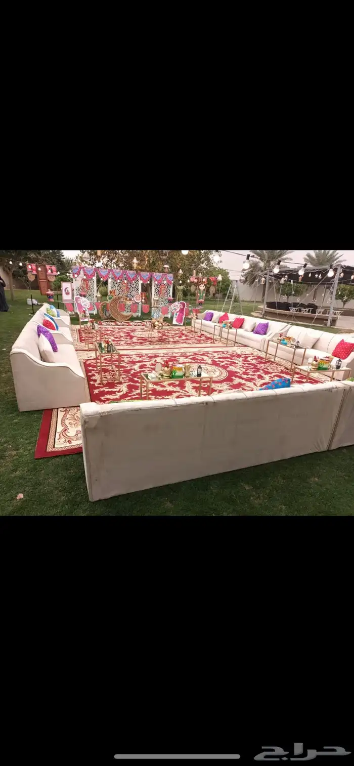 تجهيزات الحفلات والمناسبات داخل الرياض وخارج اتصل نصل 4