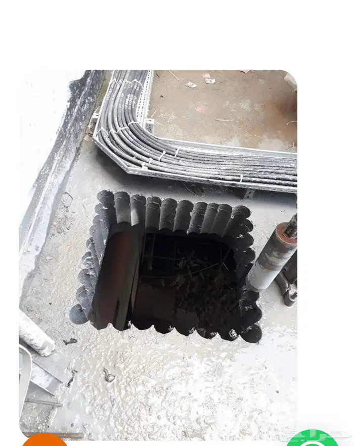 قص وتخريم الخرسانه 12