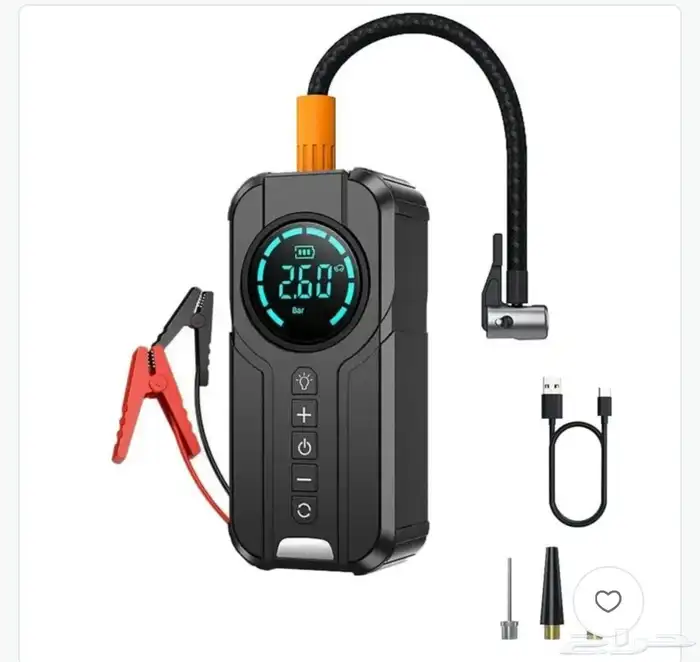 منفاخ مع اشتراك طواري للسياره 0