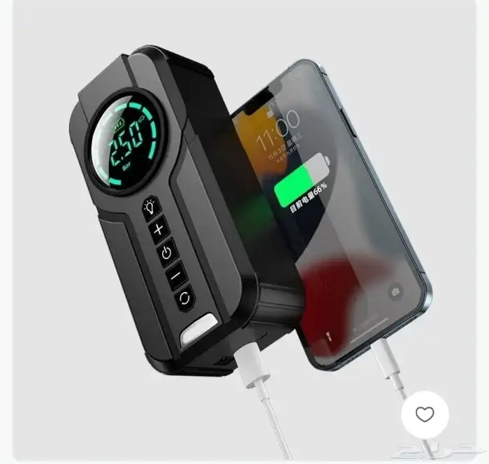 منفاخ مع اشتراك طواري للسياره 1
