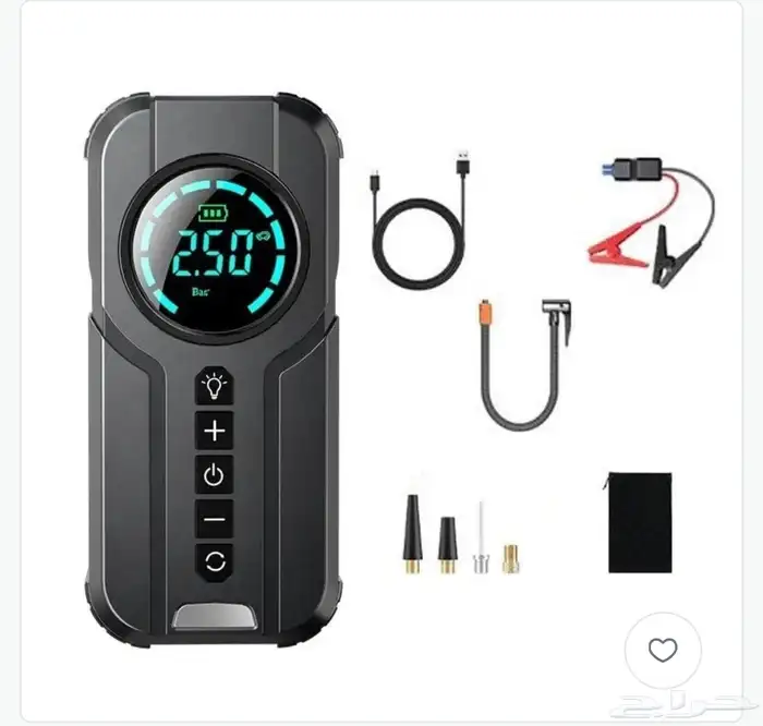 منفاخ مع اشتراك طواري للسياره 2
