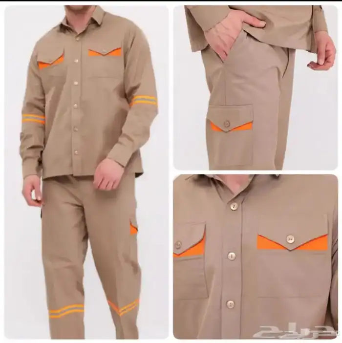 لبس زي موحد عمال وتطريز شعارات 5