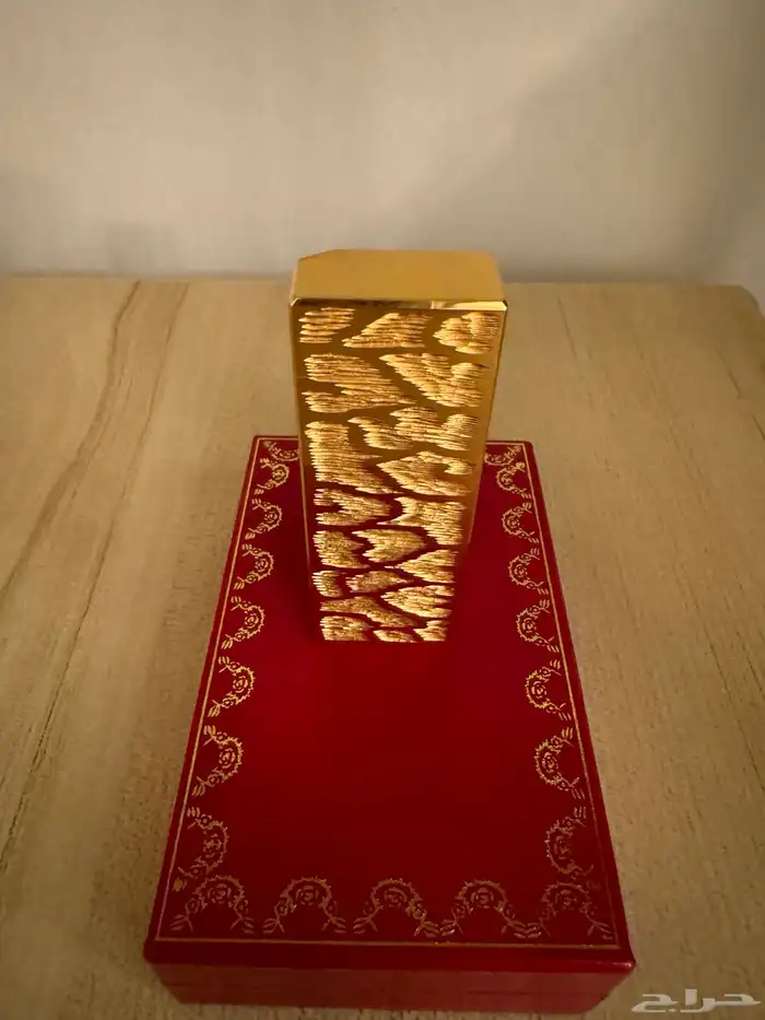 ولاعة كارتير مطلية ذهب 1