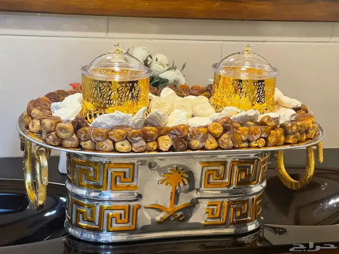 تجهيز صواني تمر ومضير وسمن للافراح كبيره او صغيره 10