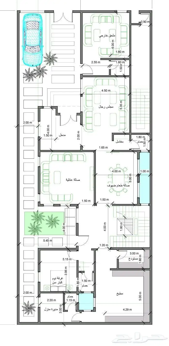 افضل تصاميم مخططات معمارية سكنية وتجارية مميزة وحديثة 2