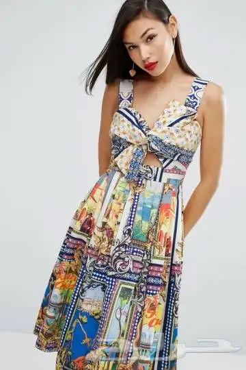 فستان ماركة asos يناسب السن المحير 3