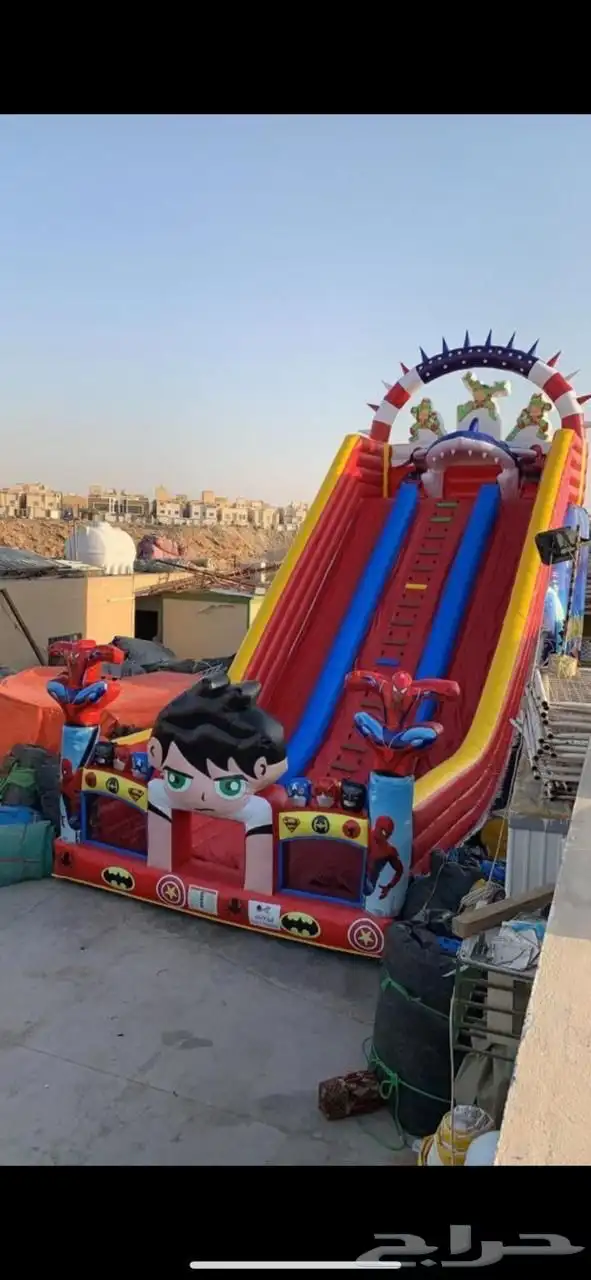 العاب هوائية زحاليق نطيطا ملعب صابوني 0