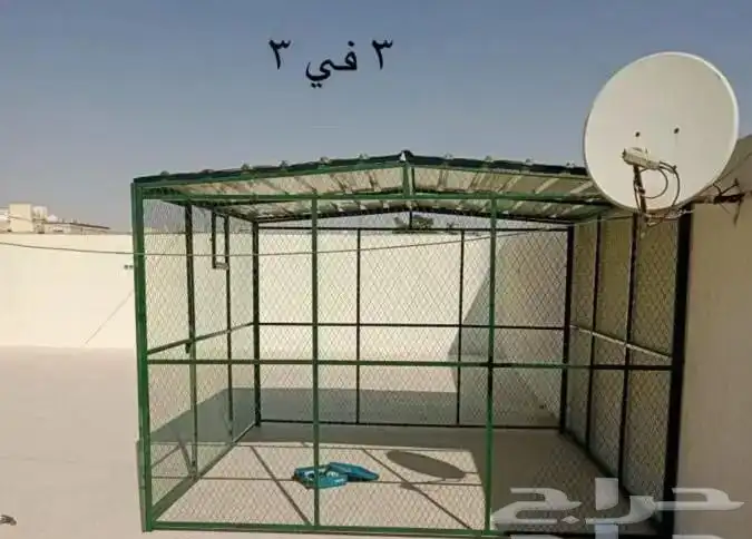 للبيع شبك بقلاوه حمام دجاج طيور عشه قفص مطير 35