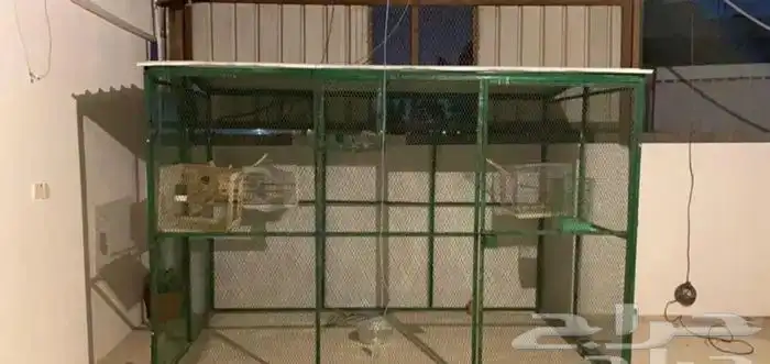 للبيع شبك بقلاوه حمام دجاج طيور عشه قفص مطير 0