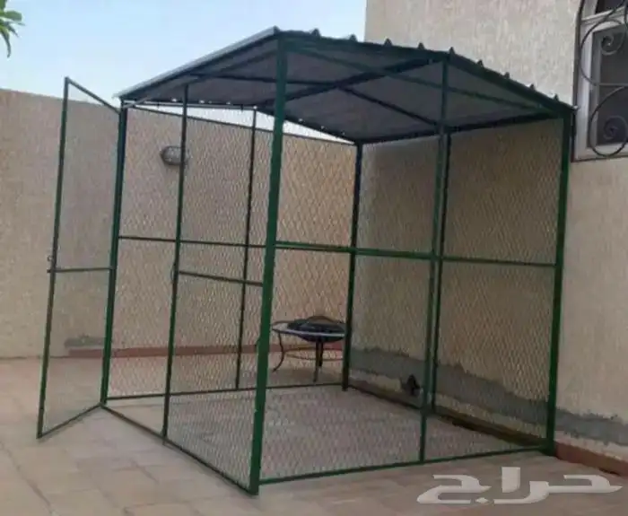 للبيع شبك بقلاوه حمام دجاج طيور عشه قفص مطير 40