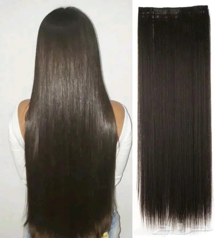 باروكات شعر وصلات شعر كلبسات سهل فك وتركيب 3