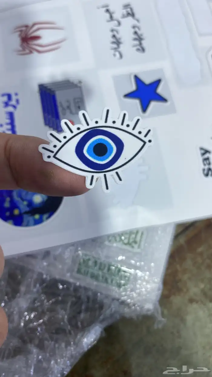 ليبل قماش لوقو جلد لوقو اكريليك بوكسات أكياس عبايات كروت 59