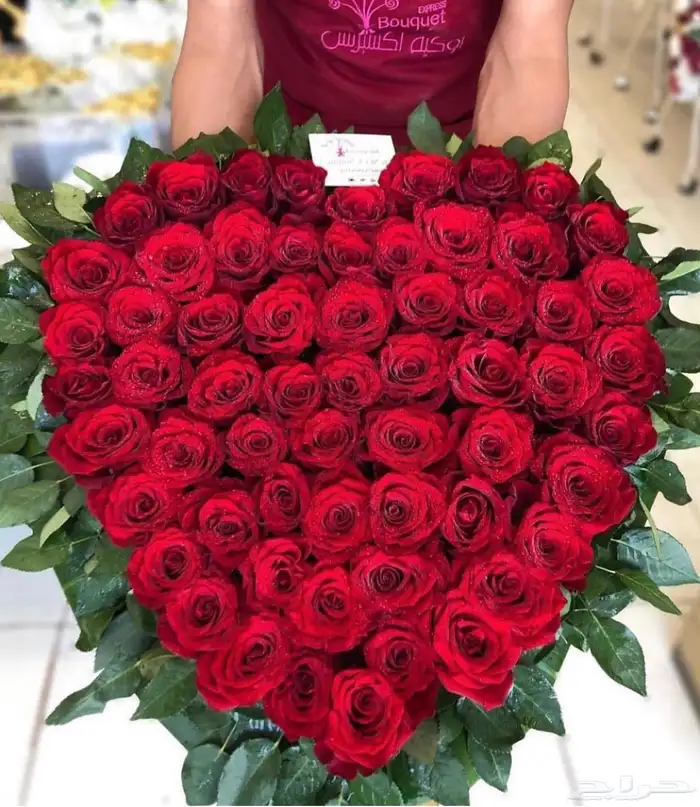 باقه وردفخمه بوكيه ميه ورده باقه خطوبه باقه زواج باقات كبيره 1