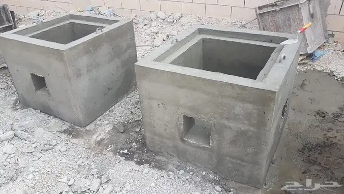 حجر زينة حدائق نيوجرسي حواجز خرسانيه قواعد أعمدة إنارة 54