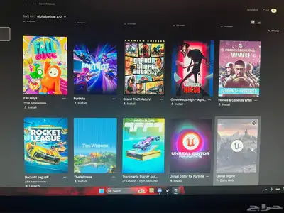 حساب فورت نايت نادر جدا  للبيع 30