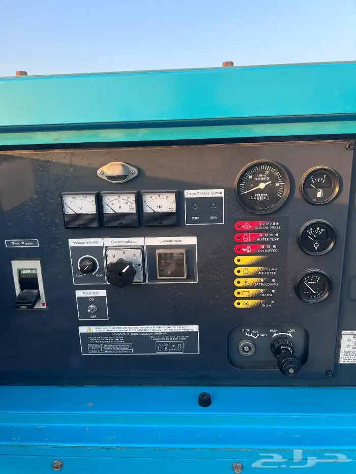 مولد كهرباء ايسوزو 100 KVA 0