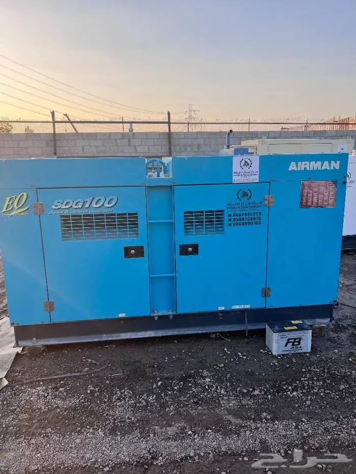 مولد كهرباء ايسوزو 100 KVA 2