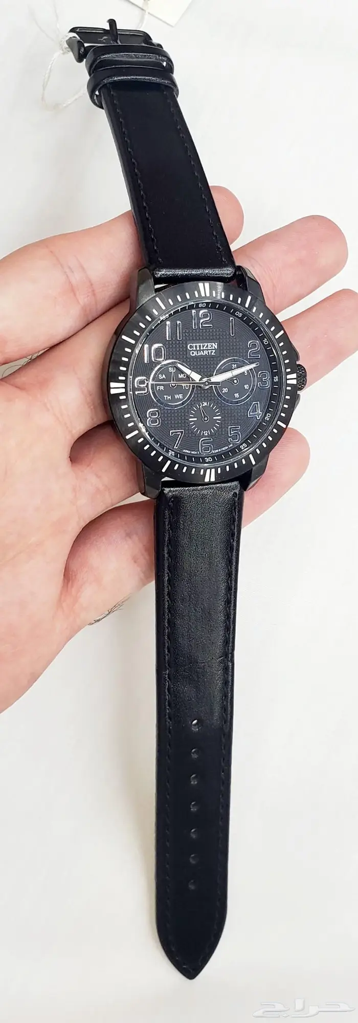 ساعة سيتيزن الاصلية جلد للبيع ب300 ريال 6