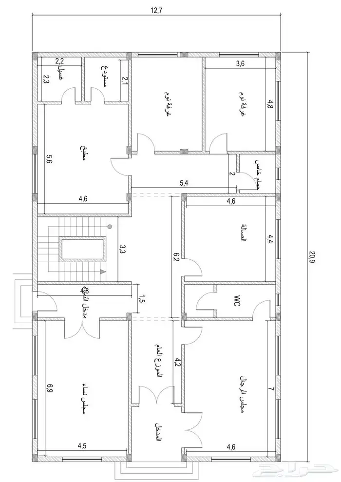 رفع مساحي و رسم اتوكاد مطابقة للواقع 4