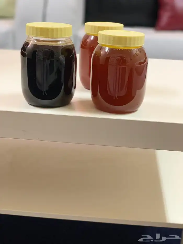 عسل من منحلي سمر وطلح وسدر وغذاء الملكات وحبوب اللقاح 10