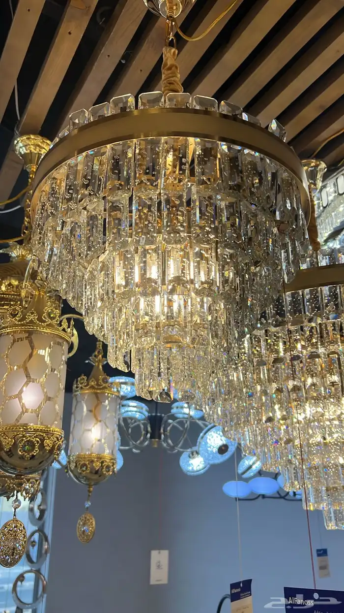 نجف ثريات ديكورات اباليك كشافات 91