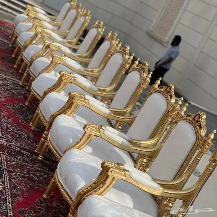 تاجير كنب وكراسي وطاولات طعام ومستلزمات الحفلات 3