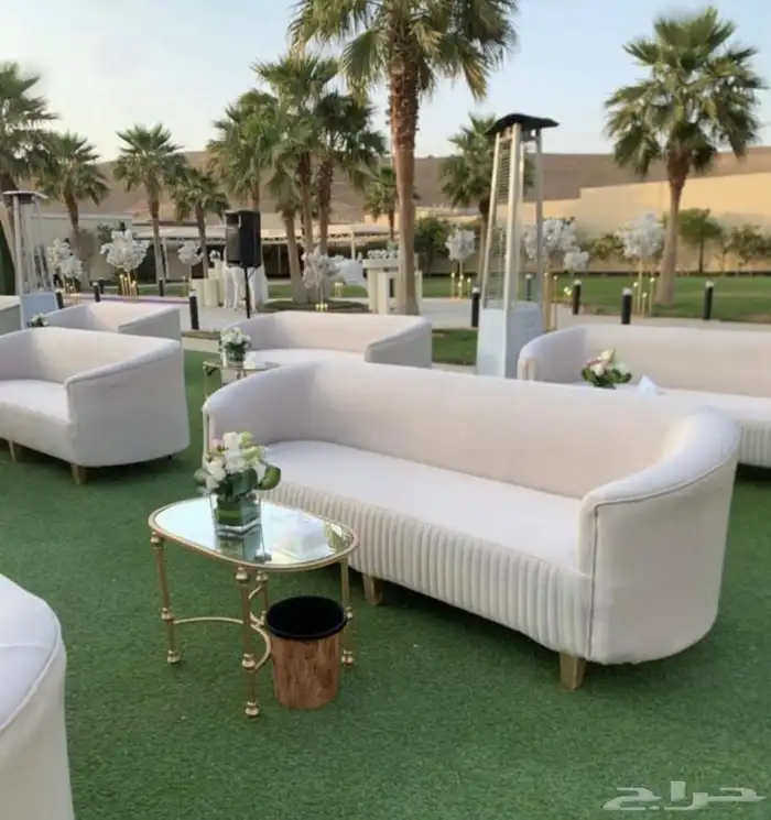 تاجير كنب وكراسي وطاولات طعام ومستلزمات الحفلات 7