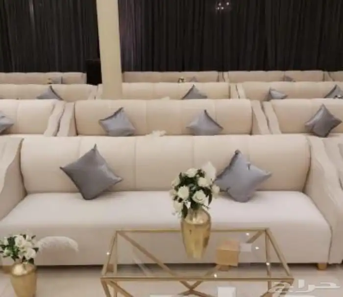 تاجير كنب وكراسي وطاولات طعام ومستلزمات الحفلات 1