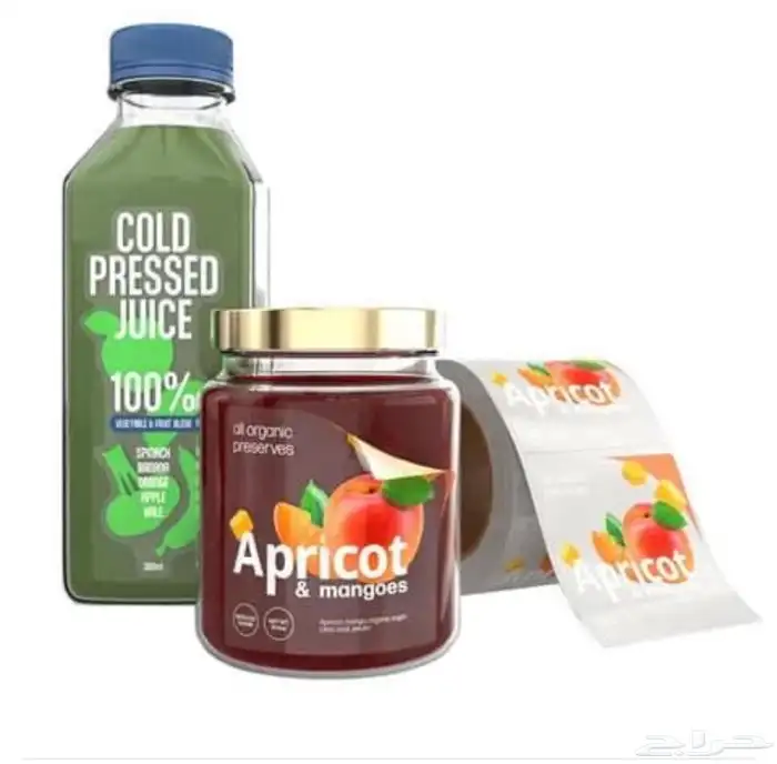 طباعة الإستيكر Sticker roll printing 1