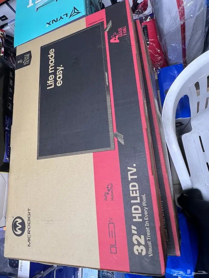 شاشة جديدة 32 بوصة ب 349 ضمان سنتين 1