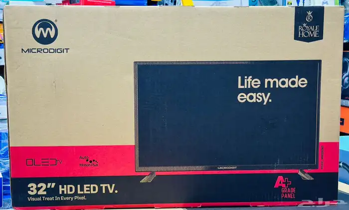 شاشة جديدة 32 بوصة ب 349 ضمان سنتين 0