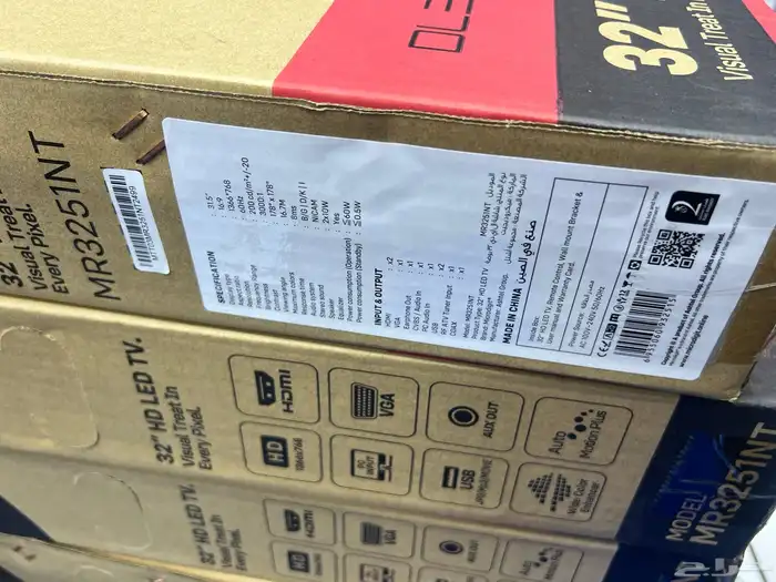 شاشة جديدة 32 بوصة ب 349 ضمان سنتين 2