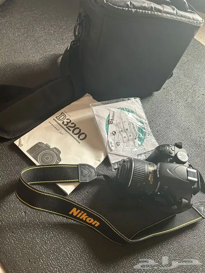 للبيع كاميرا Nikon D3200 جديدة بجميع ملحقاتها 4