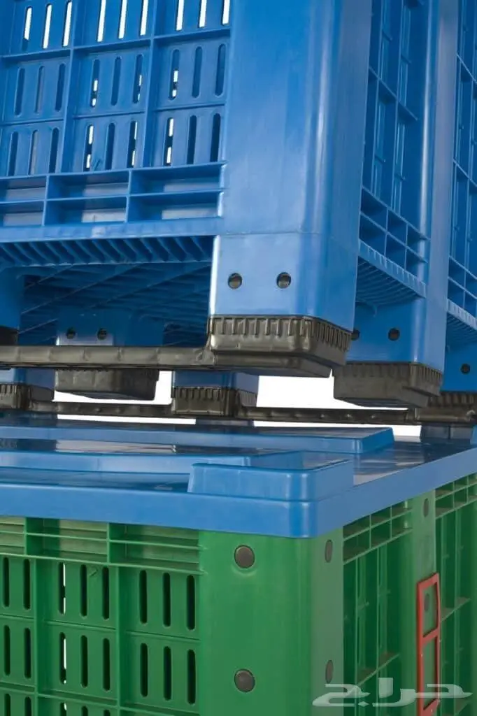 صندوق الطبلية بلاستيك _ Plastic pallet box 7