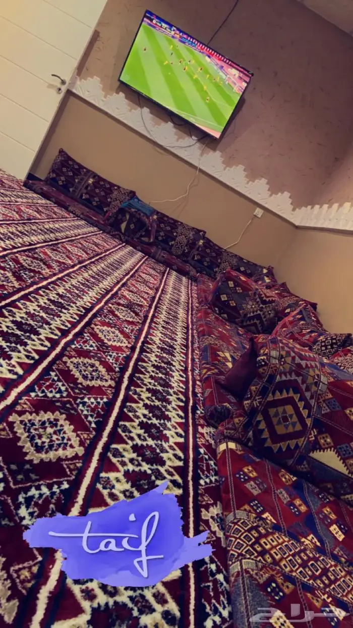 استراحه قسمين بمسبح كبير بسخان 32