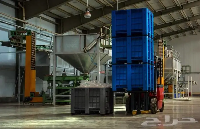 صندوق الطبلية بلاستيك _ Plastic pallet box 3