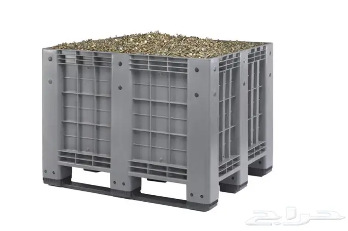 صندوق الطبلية بلاستيك _ Plastic pallet box 1