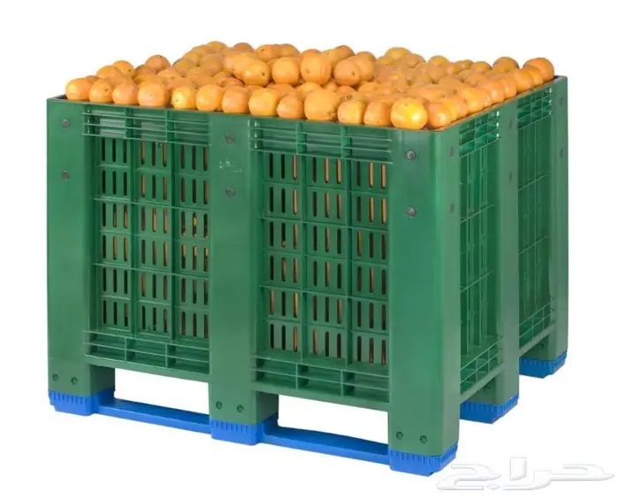صندوق الطبلية بلاستيك _ Plastic pallet box 4