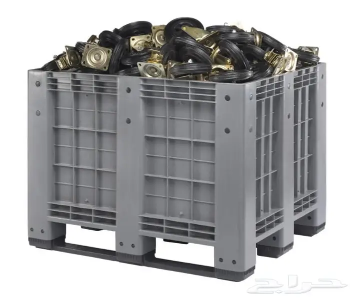 صندوق الطبلية بلاستيك _ Plastic pallet box 2