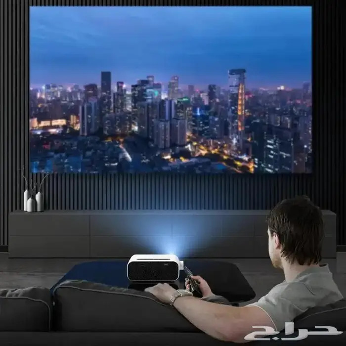 بروجكتر خاصية WiFi صغير 4