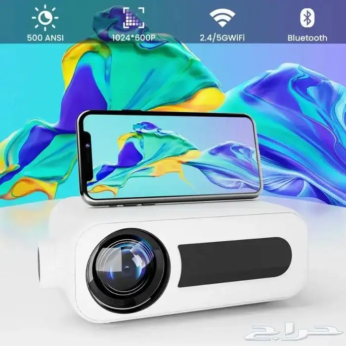 بروجكتر خاصية WiFi صغير 6