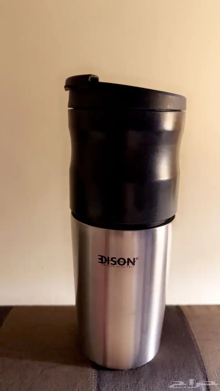 كوب صانع القهوه مع مطحنه داخل الكوب باشحن USB 0