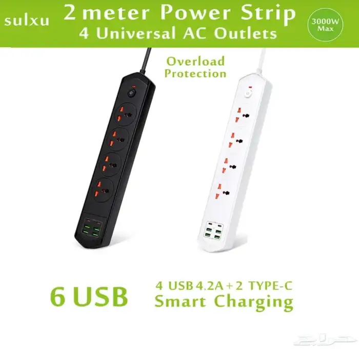 توصيلة كهرب شركة POWER SOCKET 5