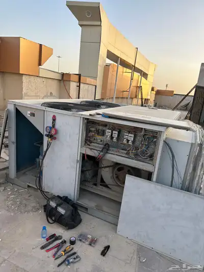 صيانة واصلاح جميع انواع المكيفات المركزي 2