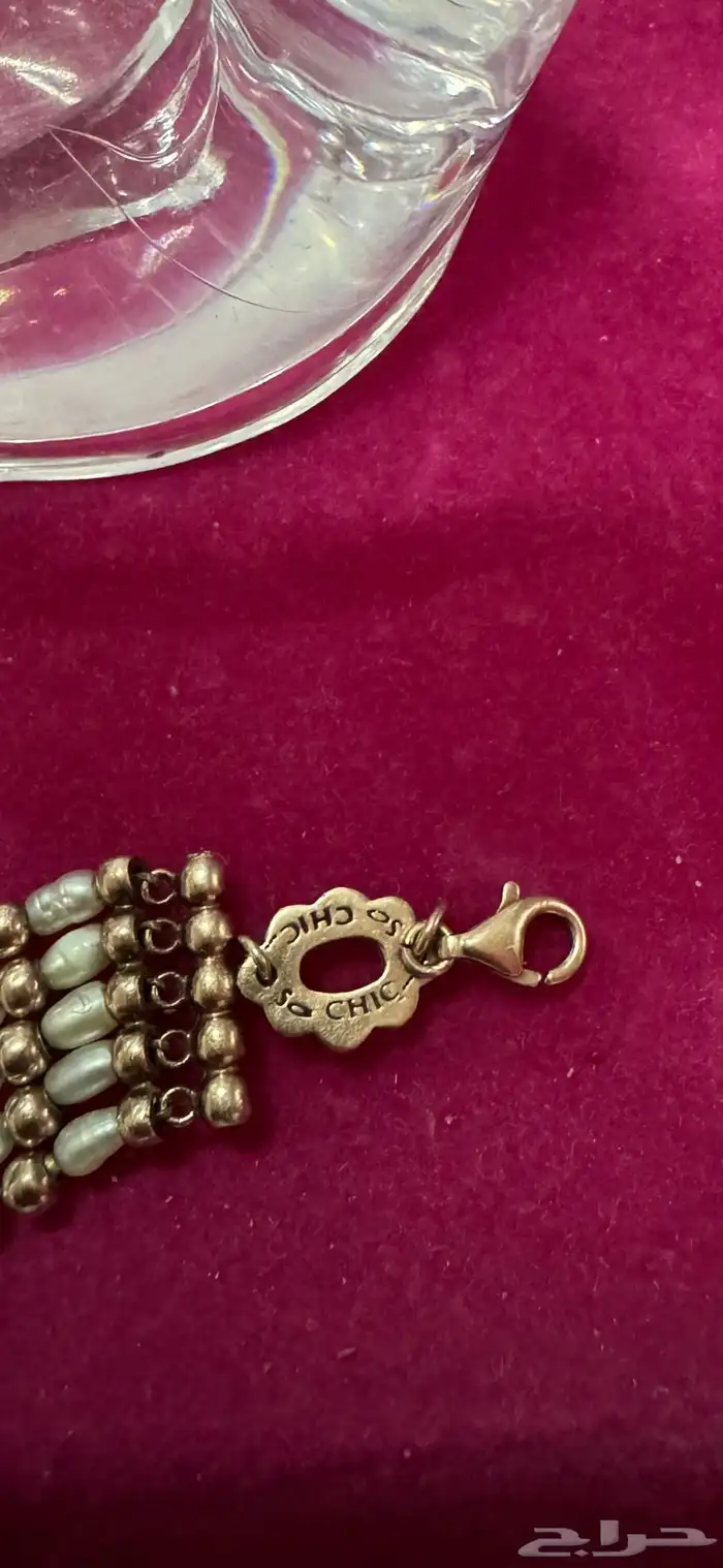 اساور منوعه وفضه ولولو طبيعي وماركه لويس فيتون 3