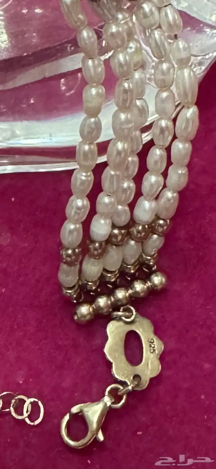 اساور منوعه وفضه ولولو طبيعي وماركه لويس فيتون 5