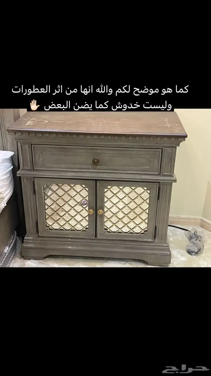 غرفة نوم امريكيه من ماركة اشلي شبه جديده 7