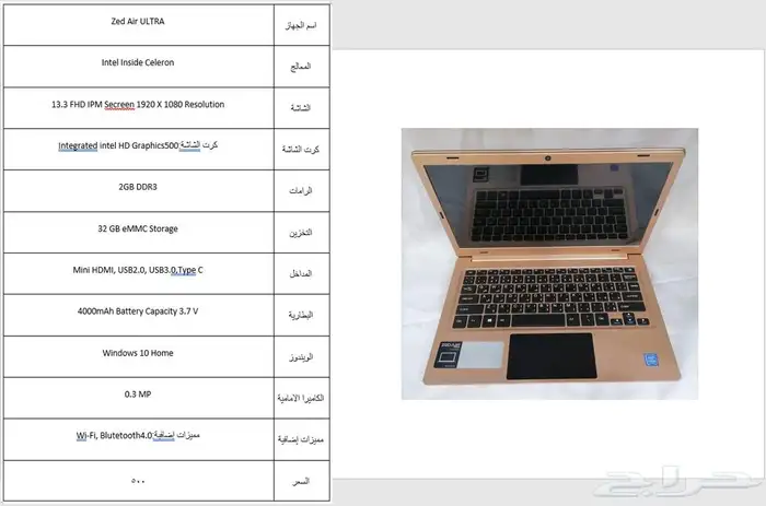 لاب توبات ZED 0