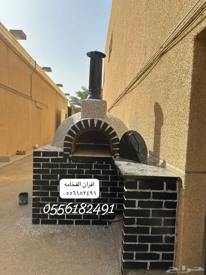 أفران حجر فرن مطعم فرن حجر طوب حفره مندي شوايه حجر فرن بيتزا 0
